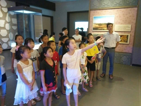 吉州窑博物馆“小小志愿者”